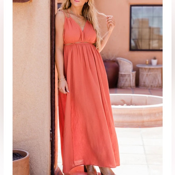 NWT pink lily dress - Picture 3 of 3